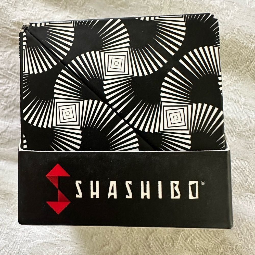 Shashibo Shape Shifting Box - Black and White Creative Toy